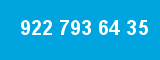 922 793 64 35